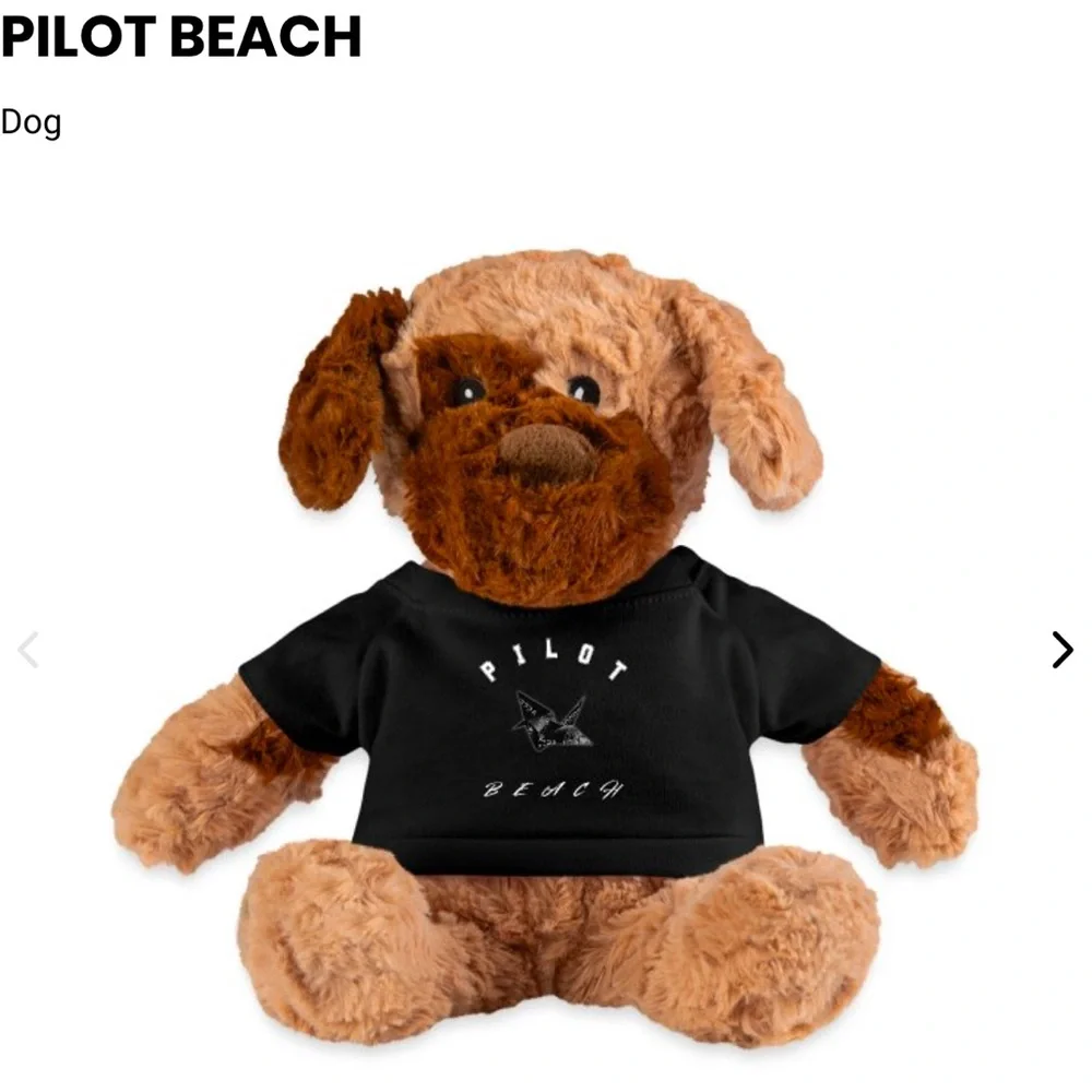 Pilot Brand Gray Plush Rabbit - Picture 3 of 3